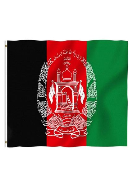 Afghanistan-Flagge, 90 x 150 cm, Polyester, 90 x 150 cm, Banner, Flaggen, Partyzubehör, T2I525466964406