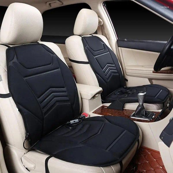 Capas de assento de carro almofada aquecida universal ergonômico capa de almofada de aquecimento interior do automóvel inverno encosto acessórios de aquecimento