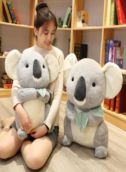 Dos desenhos animados popular bonito Koala boneca brinquedo de pelúcia animal macio de pelúcia presente de natal animal peludo criança menina lindo presente de alta qualidade 5721360