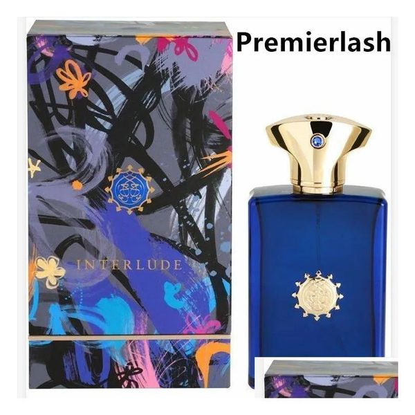 Itens outros itens de beleza de saúde Premierlash Famous Brand AM por 100 ml de reflexão épica interlúdio homem árabe masculino EDP Fragrância Good Smel