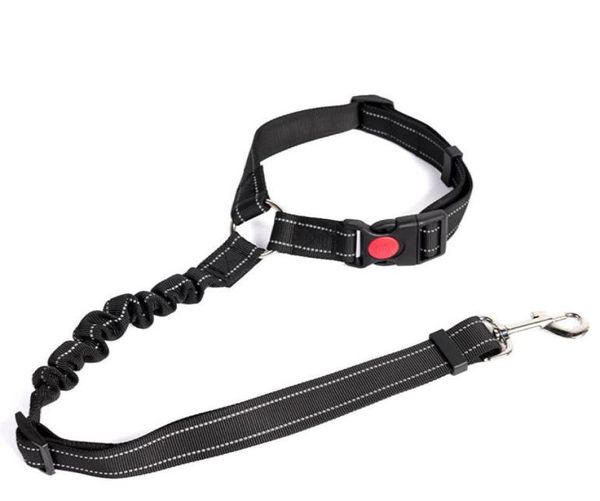 Neue Haustier Hunde Leine Laufen Elastizität Hand ly Haustiere Training Produkte Hundegeschirr Kragen Jogging Leine Einstellbare Taille Seil Pro9250389