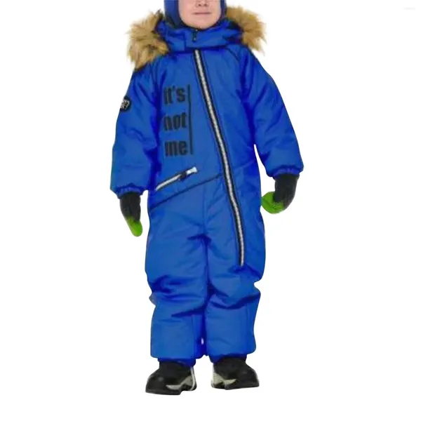 Giyim Setleri Snowsuit Çocuk Boys Ski Suit Termal Genel Kış Sıcak Kar Popalı Kız Giysileri 3 Ay