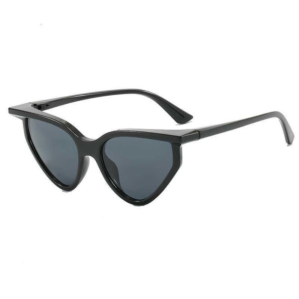 Kreuzspiegel-Katzenaugen-Sonnenbrille, personalisierte UV-Schutz-Sonnenbrille, Sonnenschutz-Sonnenbrille, weiblicher Internet-Promi-Stil