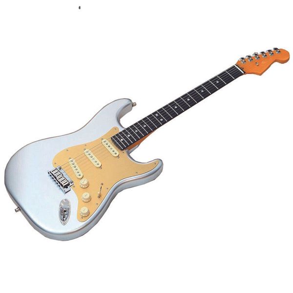 Disponível FSR Edição Limitada Ultra St Silver Guitarra Elétrica