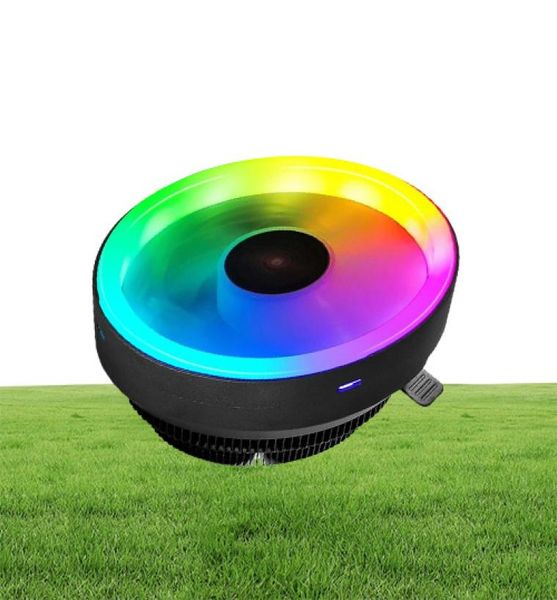 Coolmoon RGB CPU Soğutucu Soğutma Soğutma Soğutma LED 12V Intel AMD PC İşleyicisi Masaüstü Radiator6414972