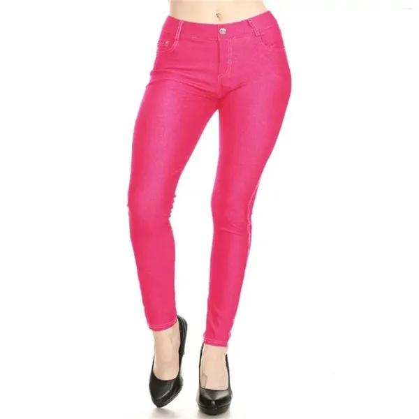 Jeans da donna Pantaloni a matita color caramello da donna Base casual Piccolo piede sottile