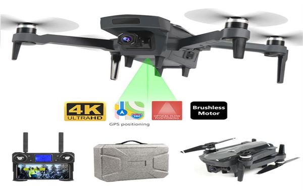 Novo drone k20 gps com câmera dupla 4k hd motor sem escova wifi fpv drone inteligente profissional dobrável quadcopter 1800m rc distância y2815398