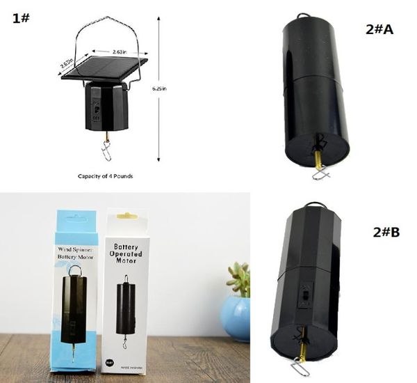 Grüner Solar-Elektromotor für den Außenbereich, dynamische Rotation, Windspiele, Winddrehmotor, Windspinner-Motor8189332