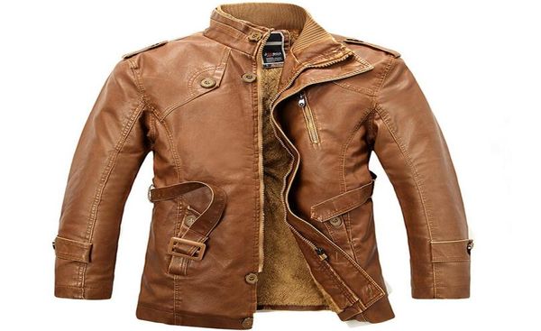 Tutta la giacca in pelle PU da uomo lunga in lana con colletto alla coreana Cappotti da uomo039s in pelle moto giacche outwear Trench Parka jaqueta de6891314