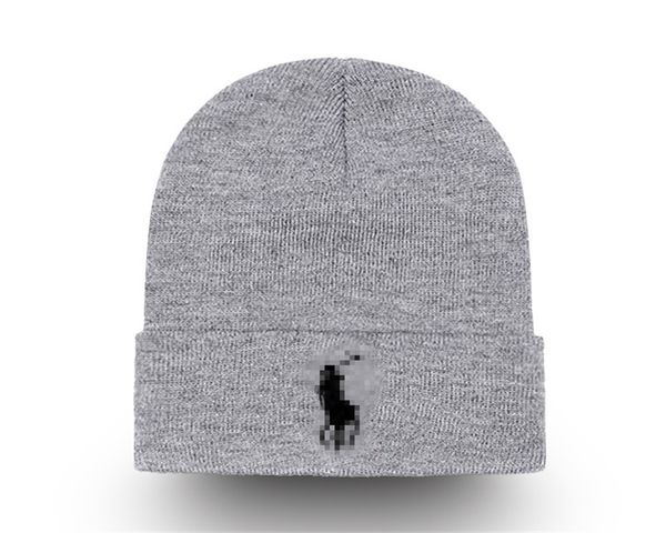 Boa qualidade novo designer gorro unisex outono inverno gorros chapéu de malha para homens e mulheres chapéus clássicos esportes crânio bonés senhoras casual d21