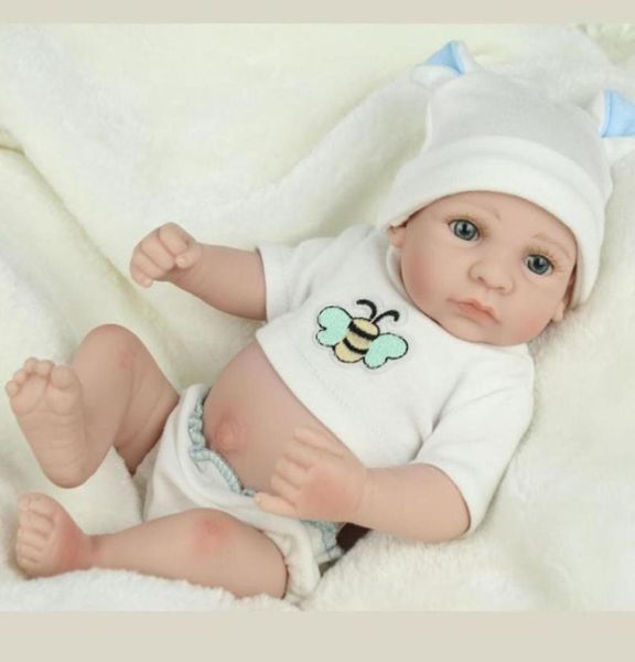 Reborn bébé poupées réaliste Silicone nouveau-né garçons réel à la recherche de bébés réalistes poupées jouets de bain enfants cadeau de noël33965934384302
