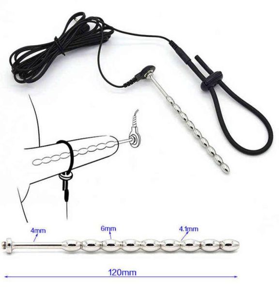 Choque elétrico sm brinquedos eletro uretral cateter estimular mamilo clipe kit de pulso vibrador anal brinquedos sexuais adultos para mulheres men2672384