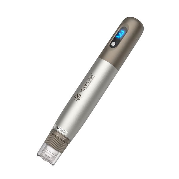 Tampon de microneedling RF Anti-âge, stylo Hydra sans fil H3 pour la peau, stylo de microneedling à led automatique