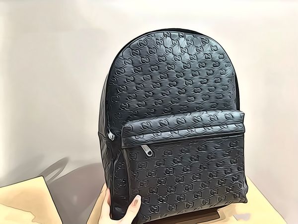 AAA Hochwertiger Rucksack Damentasche 2024 Neuer individueller Trend grenzüberschreitender PU-weicher Lederbrief geprägter Reisemode kleiner Rucksack