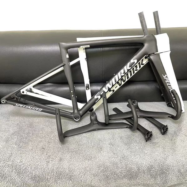 NEWSET ROAD FIBER BI Frame Chameleon SL8 SL7 Disco di verniciatura personalizzata Bras UD Glossymatt Framset di biciclette in carbonio T1000 Super Light Cycling 321