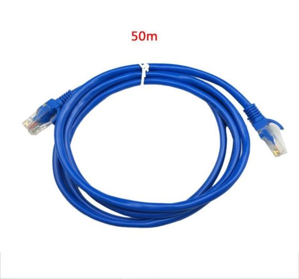 Altri accessori di illuminazione 100FT 5101520253050M CAT5 CAT5E Ethernet Internet RJ45 Cavo LAN Cavo Filo Connettore maschio Reticolo1724352