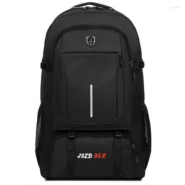 Zaino Zaini maschili da 80 litri Computer portatile Zaino da viaggio casual per esterni Borsa da trekking per adolescenti Grande capacità