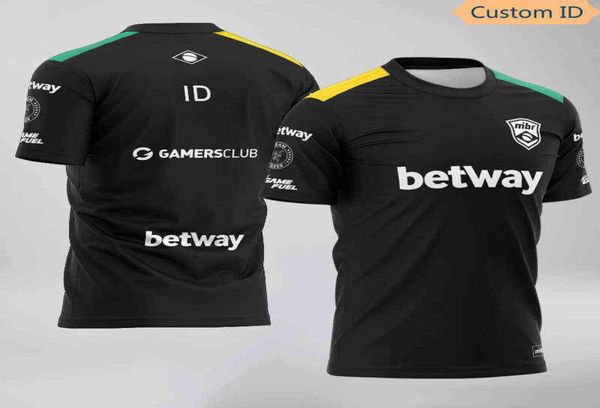 Csgo equipe mibr uniforme jerseys fãs jogo t personalizado id tshirt para homens mulheres nome personalizado camisetas roupas esports casual hara4501270