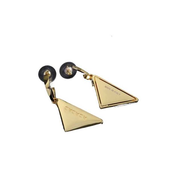 Stud Stud Designer Brincos de Ouro Stud para Mulheres Triângulo Brincos Jóias Moda Triangular Ear Studs Mulher Hoop Brincos P Brinco Amor Presente 2305261D B9OJ