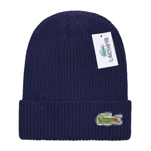 Neueste Luxus-Designer-Beanie-Mütze Winter Bean Herren- und Damenmode Krokodil-Strickmützen Herbst-Wollmützen G7