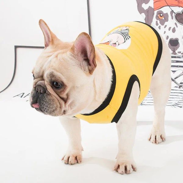 Abbigliamento per cani Legge Abbigliamento da combattimento Tide Brand Estate Sezione sottile Storno Cuccioli di piccola e media taglia Pit Bull Pet Vest