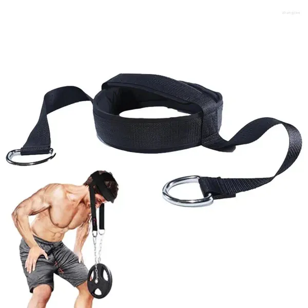 Аксессуары для тренировок на голову и шею, ремень для укрепления тела, регулируемый ремень для тренировок в тренажерном зале, для фитнеса, весовые колпачки
