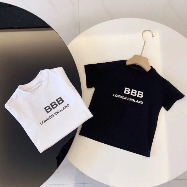 Klassische Kleidung mit Buchstabendruck, Kinder-T-Shirts, Designer-Baby-Kinderkleidung, Jungen- und Mädchen-Sommer-Luxusmarken-T-Shirts, Kinder-Designer-Top-T-Shirts CSG2401023-5.5