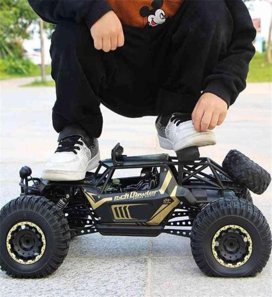 18 50cm carro rc 2 4g r controle 4wd offroad veículo elétrico por controle remoto carro presente brinquedos para meninos 210729284w4250877