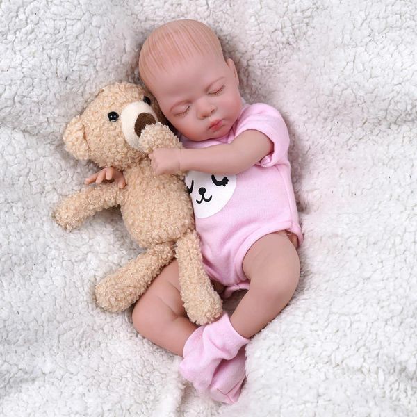 Bebekler Bebekler RBG Yeniden doğmuş bebekler Luna Runa Reborn Baby 30cm Yeni Yüz Gerçekçi Yenidoğan Bebek Mini Bebek Kız Hediyelerij230301