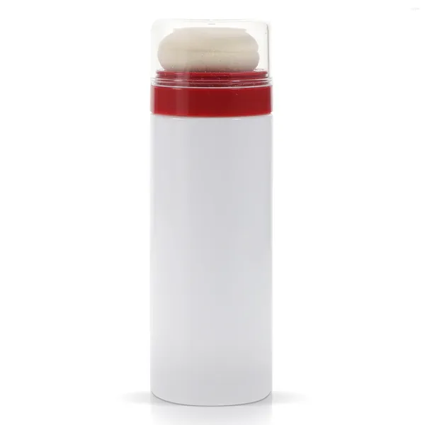 Esponjas de maquiagem bebê leite em pó recipiente compacto garrafa sopro corpo solto caso cuidados com a pele viagem