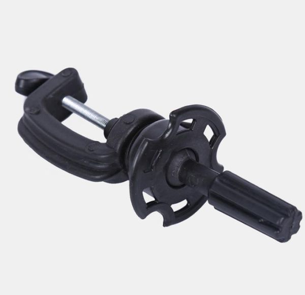 1pc preto ajustável manequim titular perucas suporte para manequim treinamento cabeça ferramenta cosplay prática cabeça clamp5254929