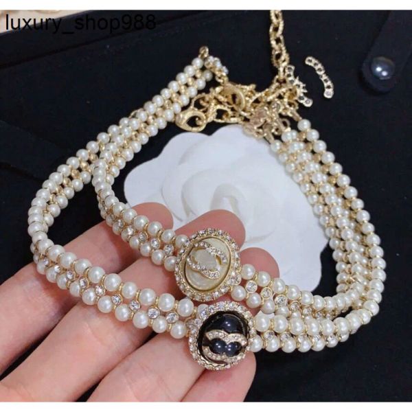 Anhänger-Halsketten, Perlen-Anhänger, Halskette, Hochzeit, Verlobung, Designer-Schmuck, Vintage-Kette für Frauen, hochwertige Gold-Halsketten im Großhandel