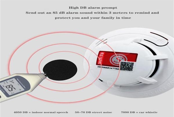 Epacket acessórios de alarme de fumaça doméstico 3c detector de fumaça especial para combate a incêndio independent257h151r8452502