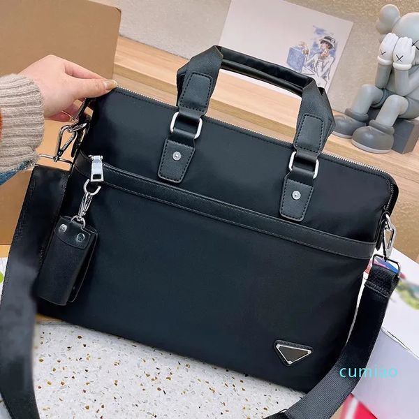 2024 Famous Sign Luxus Herren Designer Aktentasche Handtasche Italien Marke Herren Canvas Umhängetasche Computertasche Hohe Qualität Plus Gent Umhängetaschen Handtaschen Schlüsselanhänger