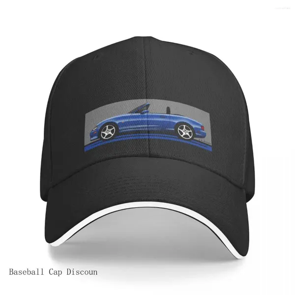 Bola bonés clássico carro esportivo conversível roadster nb 10º aniversário boné de beisebol chapéu praia para mulheres homens