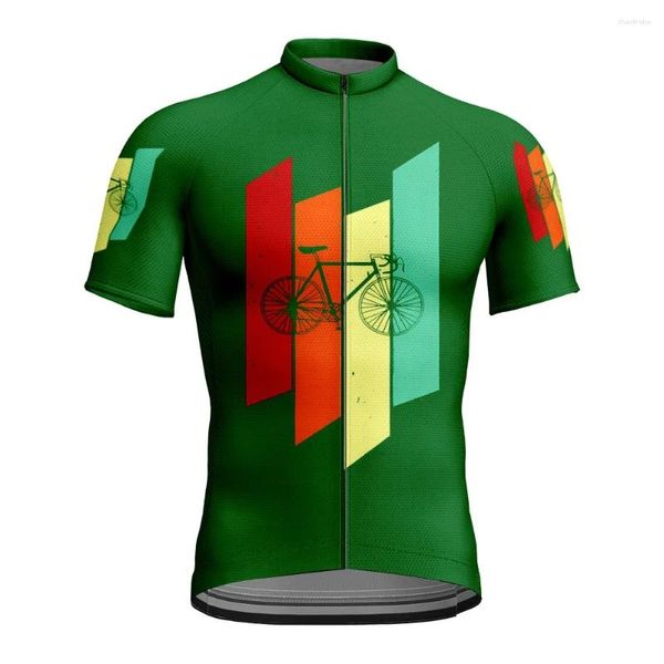 Männer T Shirts Sommer Männer Radfahren Jersey Bike Shirt Pro Road Kleidung Mountainbike Uniform Schnell-trockene Kurze Kleidung