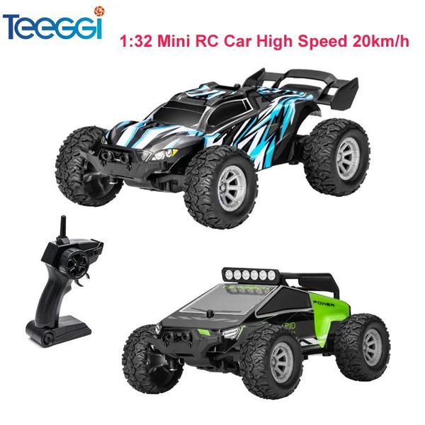 Carro 1:32 2. Mini RC Carro de Alta Velocidade /h Veículo de Brinquedo OffRoad Racing Truck Brinquedo Controle Remoto Escalada Carros Brinquedos Crianças LJ200919