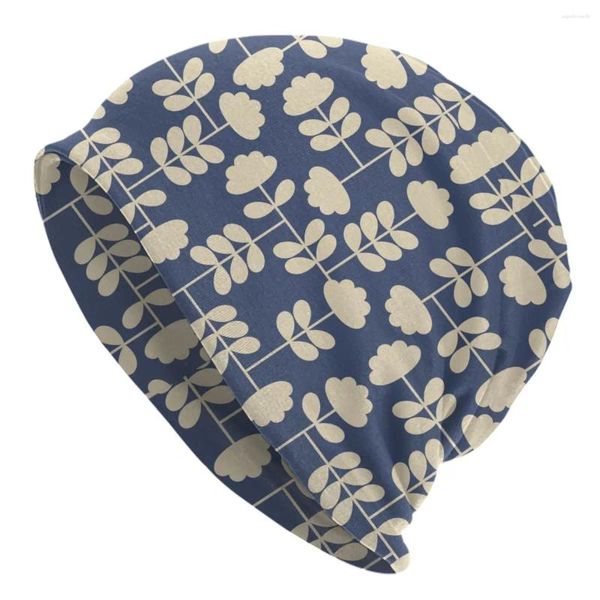 Berretti Stampa Cut Stem Sky Orla Kiely Skullies Berretti Berretti Unisex Inverno Caldo Cappello lavorato a maglia Donna Uomo Fresco Cappellino per adulti Berretto da sci all'aperto