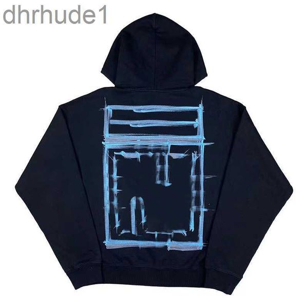 24ssHigh Quality Designer Sweater Hoodies Mens Hoodie Outono Pulôver Moletons Hip Hop Imprimir Tops Etiquetas Impressão ZU9P