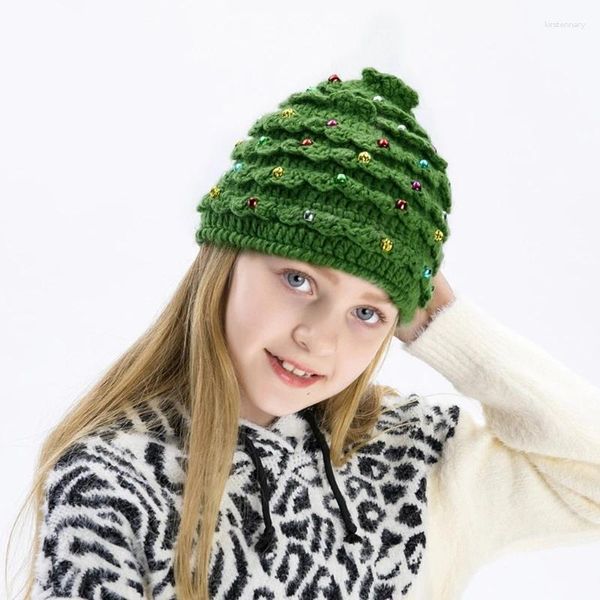 Berretti per adulti Bambini Cappello per albero di Natale Sci invernale Antivento Goccia addensata