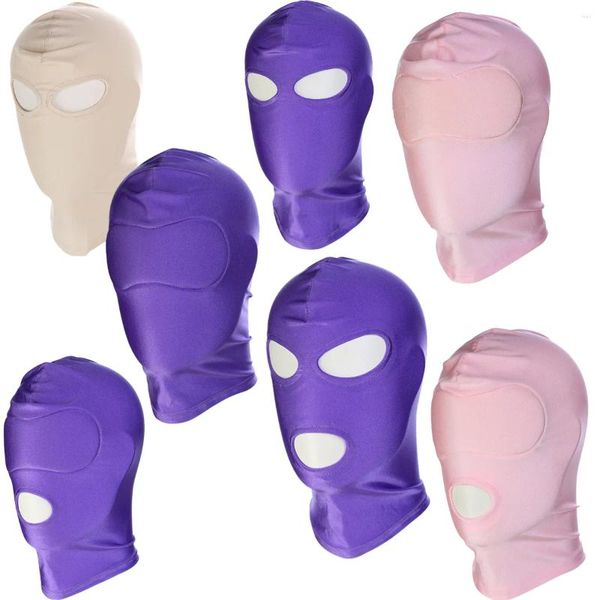 Berets Trendy Balaclava 1/2/3-hole Ski Mask Tactical Full Face Role Play Chapéu de Inverno Festa Presentes Especiais para Adultos