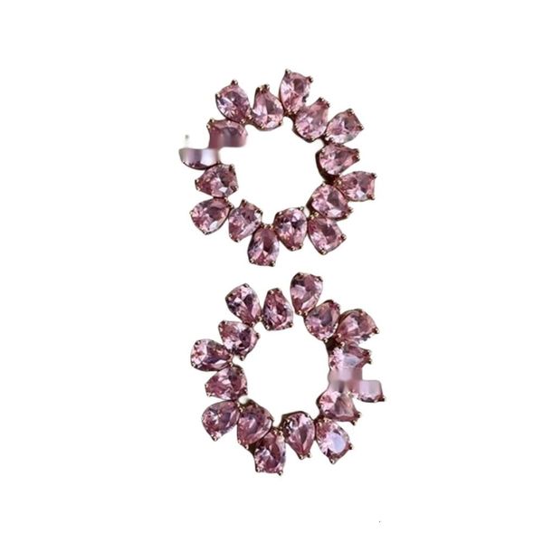 Orecchini gioielli Swarovski Orecchini di design da donna di qualità originale Orecchini della nuova serie Millenia Orecchini di zucchero con goccia d'acqua a forma di pera