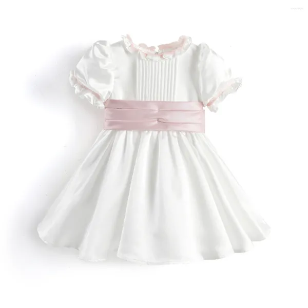 Mädchen Kleider Spanisch Baby Kleid Königliche Prinzessin Ballkleid Mädchen Geburtstag Party Infant Spitze Robe Kinder Boutique Kleidung