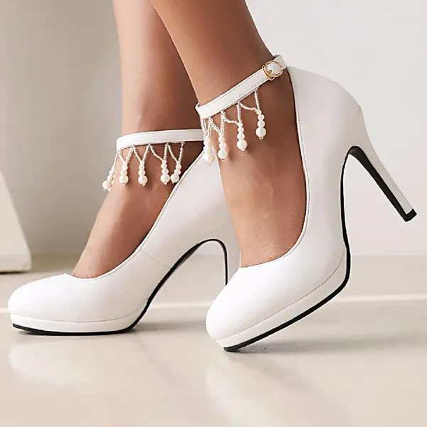 Модельные туфли, роскошные туфли-лодочки на высоком каблуке с кристаллами, женские элегантные черные, белые туфли на каблуке для офиса, свадьбы, невесты, дамы