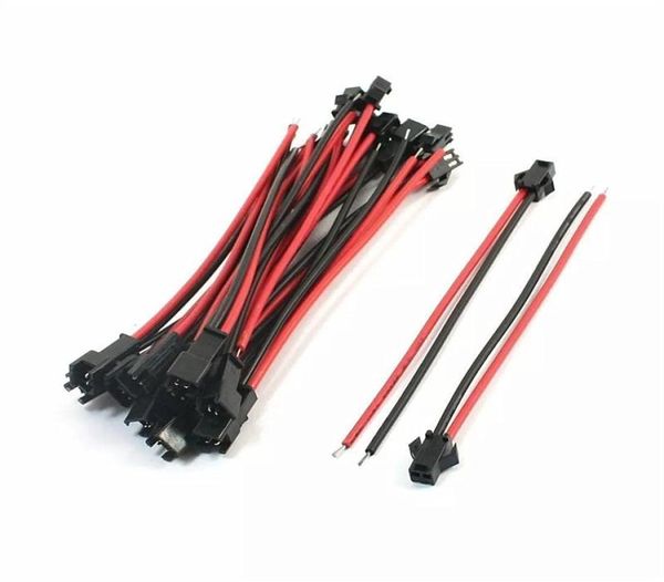 5100 pares jst sm conector 2pin 3pin 4pin 5pin macho e fêmea conjunto 2 3 4 5 pinos cabo de fio pigtail plug para led strip3032710