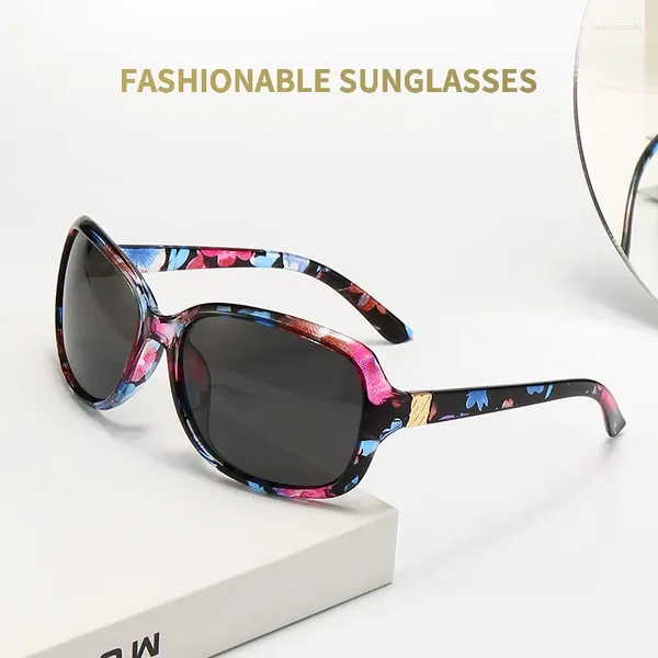 Occhiali da sole 2024 Vintage Polarized Design Retro Women Lady Trendy Sunnies Shades Gafas De Sol Mujer