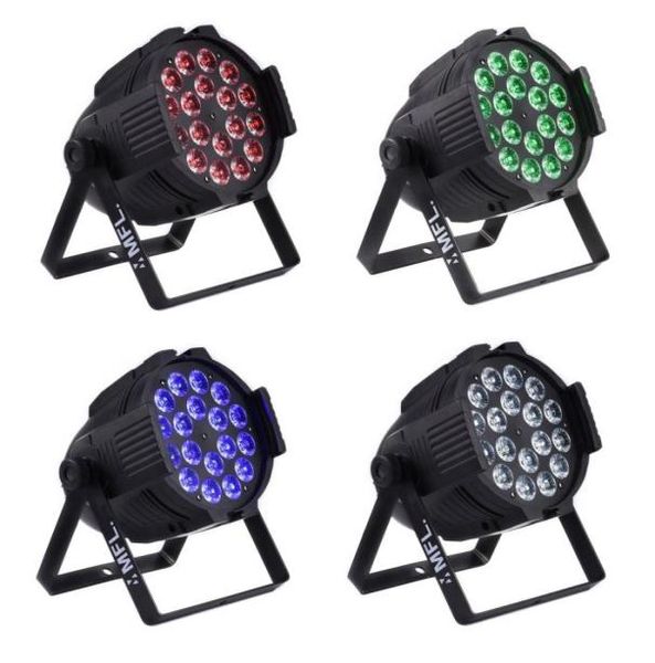 LED çoklu par 64 kapalı LED Wash DJ Işık 18x15W RGBAW 5IN1 DJ PARTY AŞAĞI AÇIKLAMA8328328