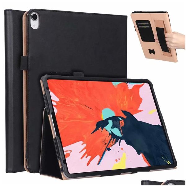 Tablet PC Casos Sacos Caso Rotativo Er com Carteira Bolso Alça de Mão Função Sleep / Wake para Ipad Pro 11 /Ipad 12.9 Drop Delivery Compu Otzwq