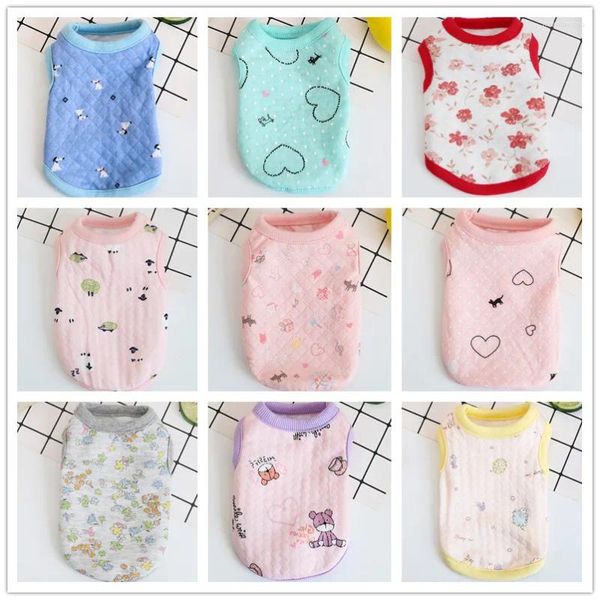 Vestuário para cães Tamanho XXS XS Teacup Yorkie Girl Roupas Pijama Menino Pet Casaco Filhote de Cachorro Gato Camiseta Roupa para Chihuahua Chiwuwu