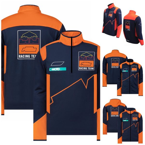 MOTO Motorrad Kapuzenpullover Herren Reißverschluss Motorrad Reitanzug Herbst und Winter Motorrad Pendlermantel